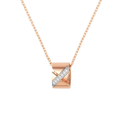 [Lumi Jewellery]LIENS EVIDENCE DIAMOND NECKLACE