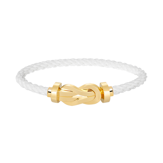 [Lumi Jewellery]CHANCE LARGE 8 FIGURE BUCKLE NO DIAMOND BRACELET GOLD