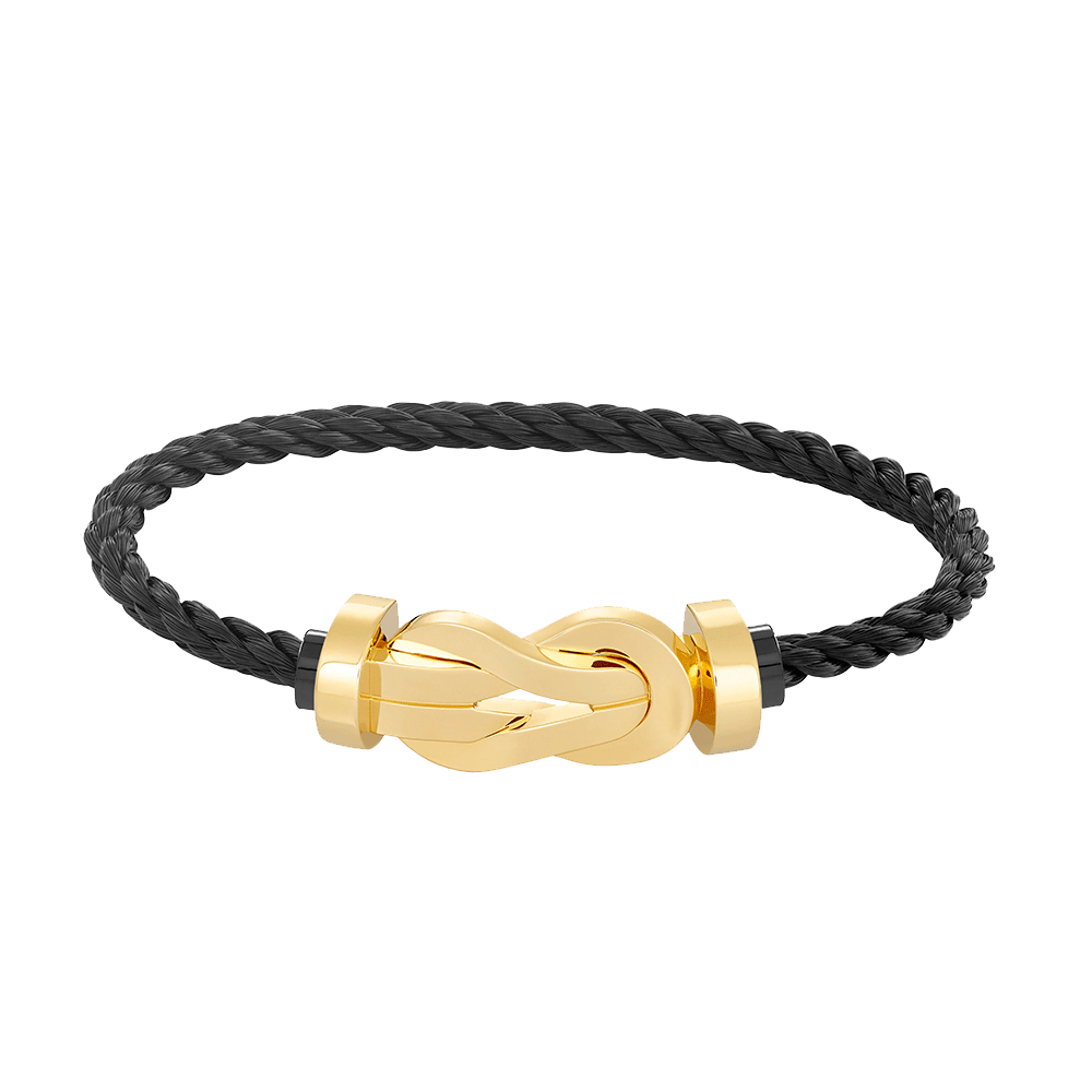 [Lumi Jewellery]CHANCE LARGE 8 FIGURE BUCKLE NO DIAMOND BRACELET GOLD