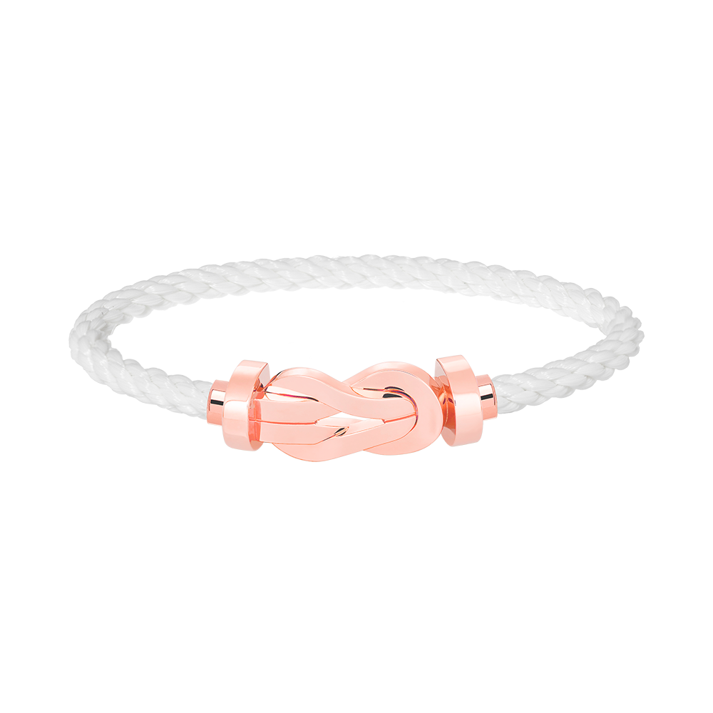 [Lumi Jewellery]CHANCE LARGE 8 FIGURE BUCKLE NO DIAMOND BRACELET ROSE GOLD