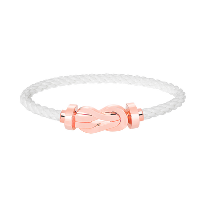 [Lumi Jewellery]CHANCE LARGE 8 FIGURE BUCKLE NO DIAMOND BRACELET ROSE GOLD