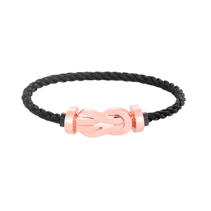 [Lumi Jewellery]CHANCE LARGE 8 FIGURE BUCKLE NO DIAMOND BRACELET ROSE GOLD