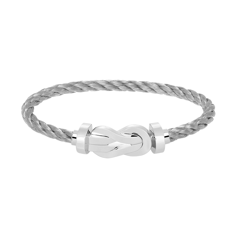 [Lumi Jewellery]CHANCE LARGE 8 FIGURE BUCKLE NO DIAMOND BRACELET SILVER