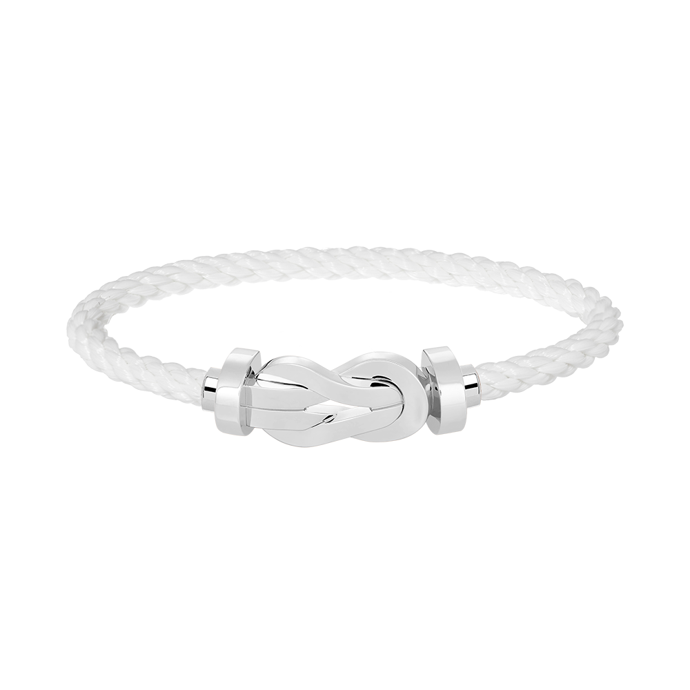 [Lumi Jewellery]CHANCE LARGE 8 FIGURE BUCKLE NO DIAMOND BRACELET SILVER