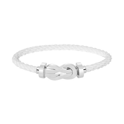 [Lumi Jewellery]CHANCE LARGE 8 FIGURE BUCKLE NO DIAMOND BRACELET SILVER