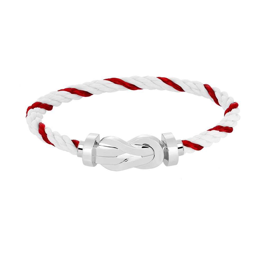 [Lumi Jewellery]CHANCE LARGE 8 FIGURE BUCKLE NO DIAMOND BRACELET SILVER