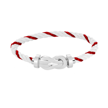 [Lumi Jewellery]CHANCE LARGE 8 FIGURE BUCKLE NO DIAMOND BRACELET SILVER
