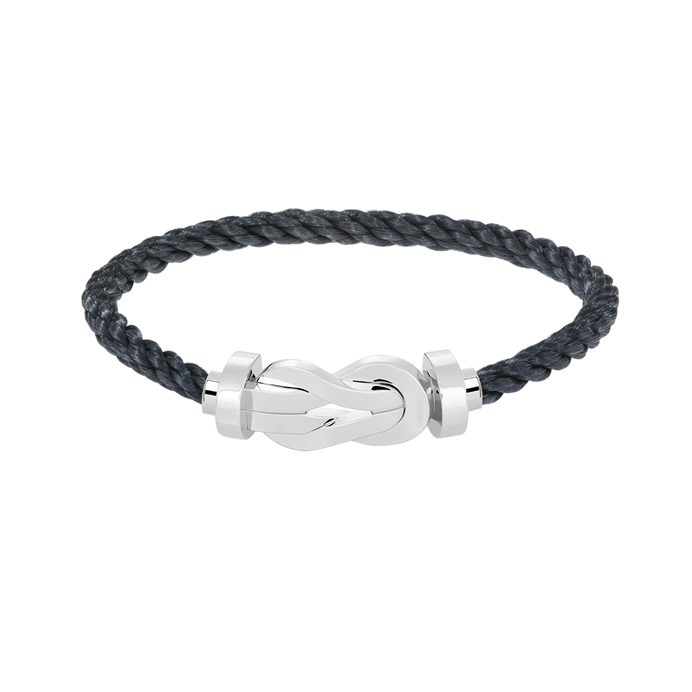 [Lumi Jewellery]CHANCE LARGE 8 FIGURE BUCKLE NO DIAMOND BRACELET SILVER