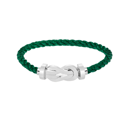 [Lumi Jewellery]CHANCE LARGE 8 FIGURE BUCKLE NO DIAMOND BRACELET SILVER