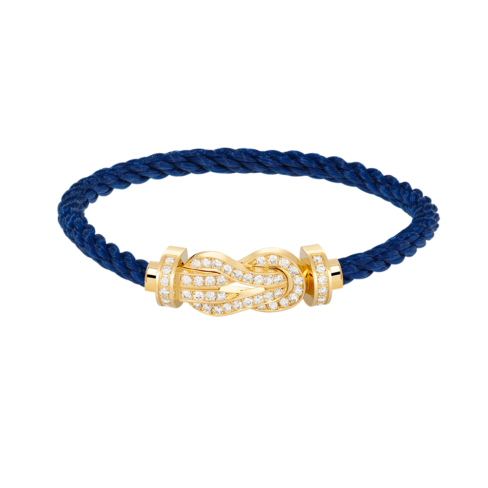 [Lumi Jewellery]CHANCE LARGE 8 FIGURE BUCKLE FULLDIAMOND BRACELET GOLD