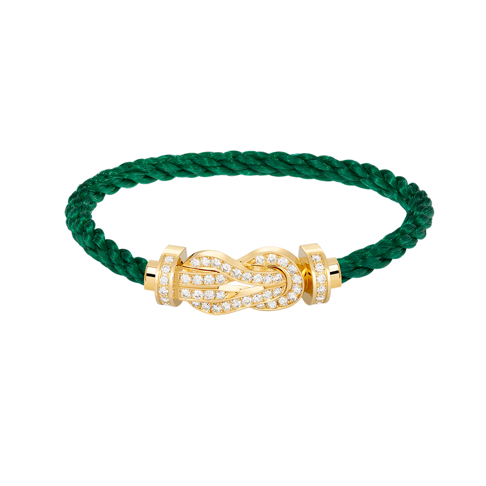 [Lumi Jewellery]CHANCE LARGE 8 FIGURE BUCKLE FULLDIAMOND BRACELET GOLD