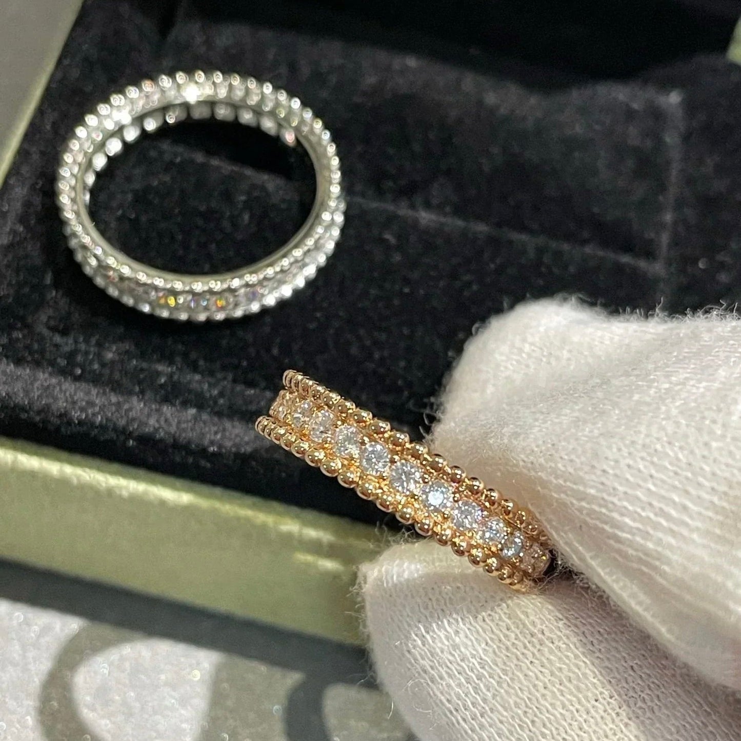 [Lumi Jewellery]PERLEE DIAMOND ROSE GOLD RING
