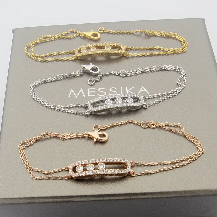 [Lumi] Move Classique pav茅 bracelet