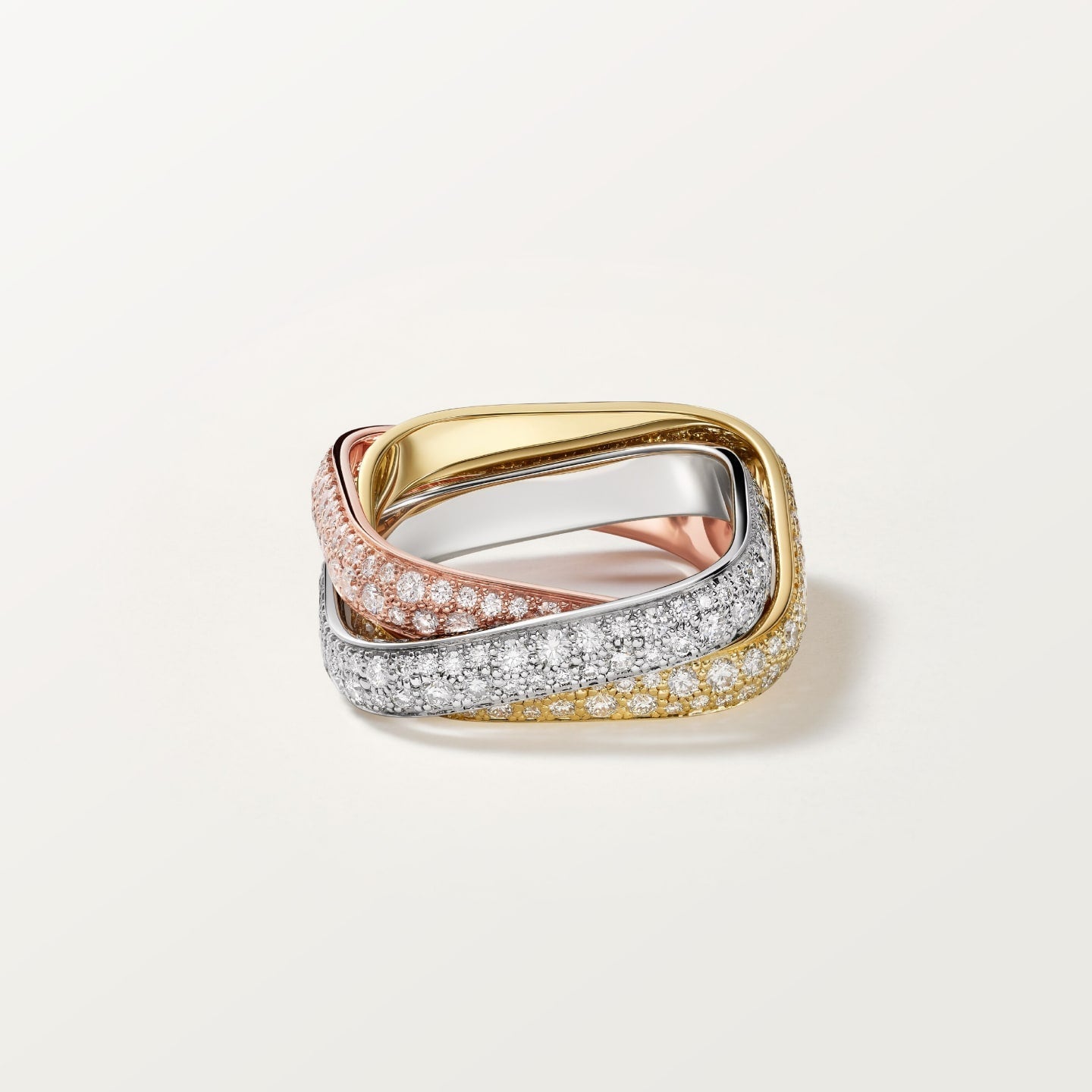[Lumi Jewelery]TRINITY 3.5MM CUSHION RING COLLECTION