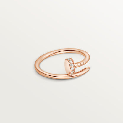 [Lumi Jewelery]JUSTE 1.8MM HALF DIAMOND RING