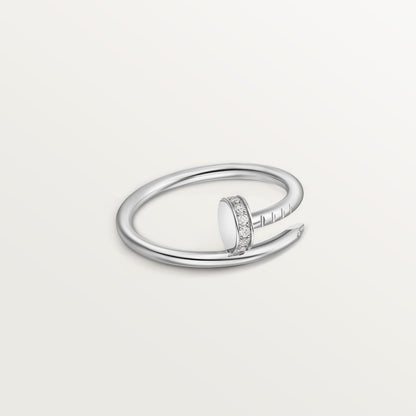 [Lumi Jewelery]JUSTE 1.8MM HALF DIAMOND RING