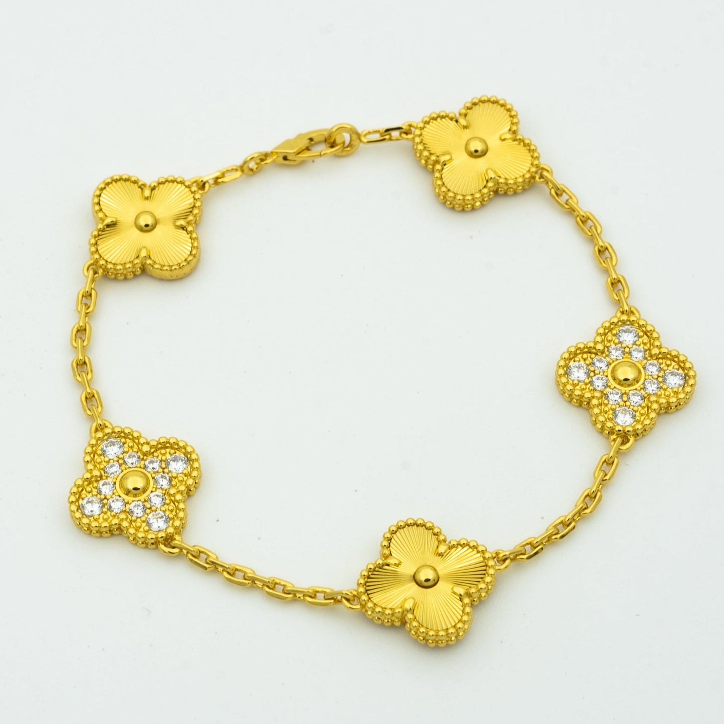 [Lumi Jewellery] CLOVER 5 MOTIF LASER BRACELET COLLECTION