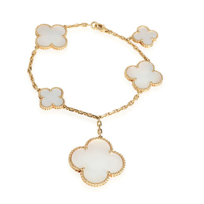 [Lumi Jewellery]MAGIC CLOVER MOP GOLD BRACELET 5 MOTIFS