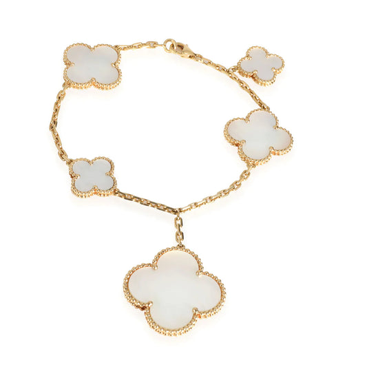 [Lumi Jewellery]MAGIC CLOVER MOP GOLD BRACELET 5 MOTIFS