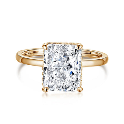 [Lumi Jewellery]4.0 Carat Ornate Enchanting Radiand Cut Banquet Ring
