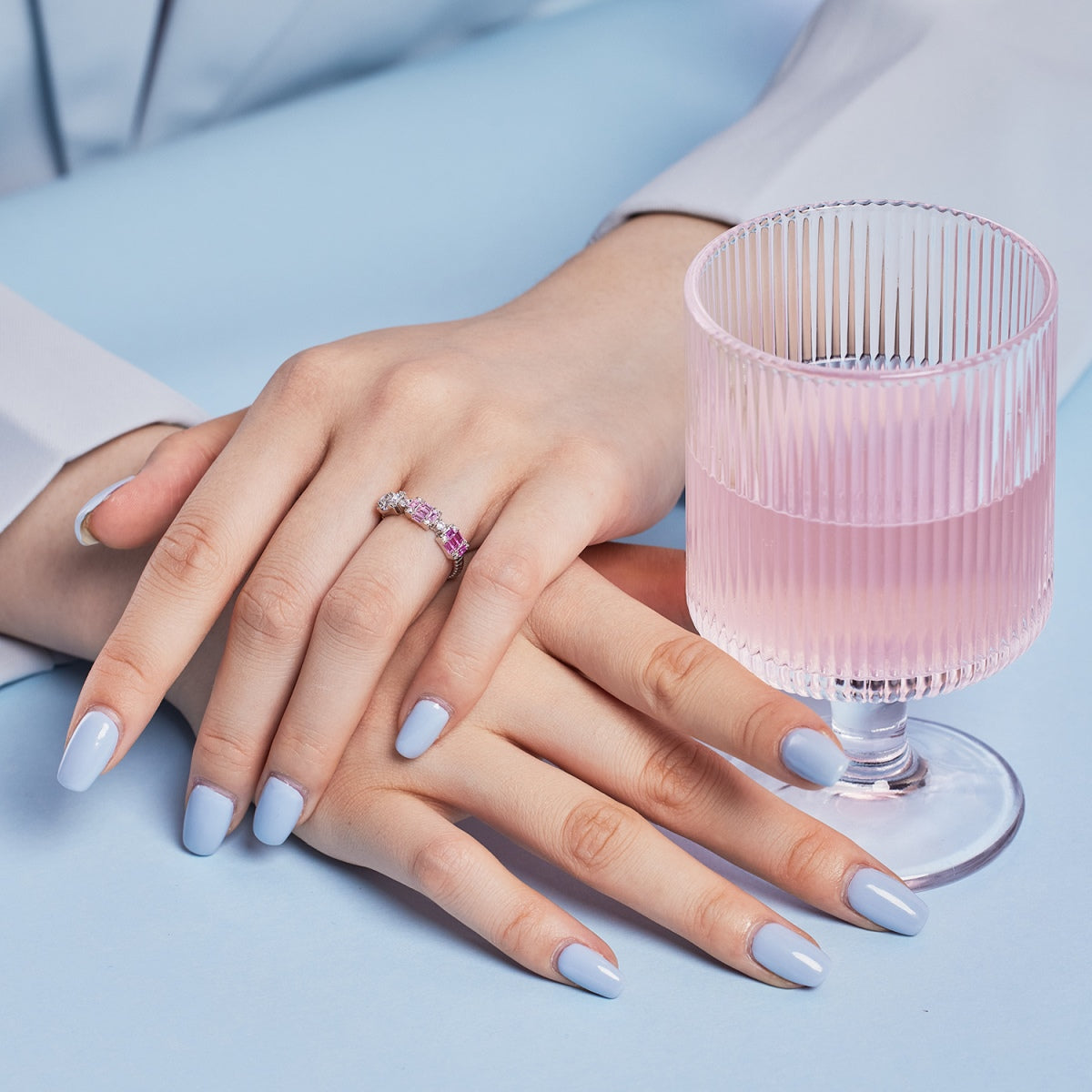 [Lumi Jewellery]Unique Colorful Emerald Cut Party Ring