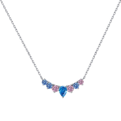 [Lumi Jewellery]Dainty Colorful Heart Necklace
