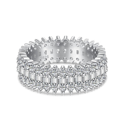 [Lumi Jewellery]Ornate Colorful Radiant Cut Daily Ring
