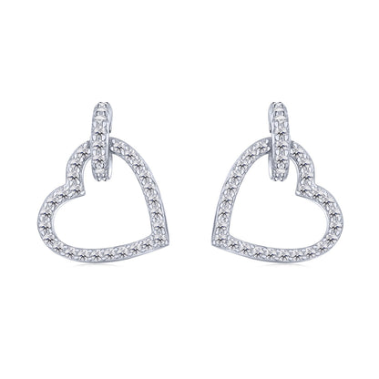 [Lumi Jewellery]Dainty Heart Shape Earrings