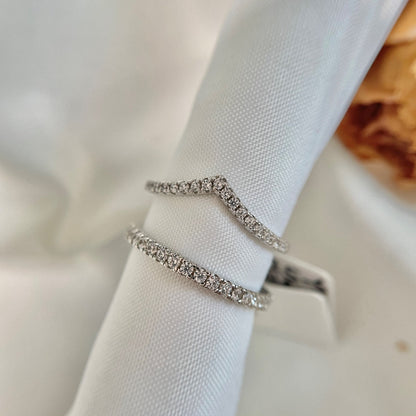 [Lumi Jewellery]Elaborate Tennis Band Ring