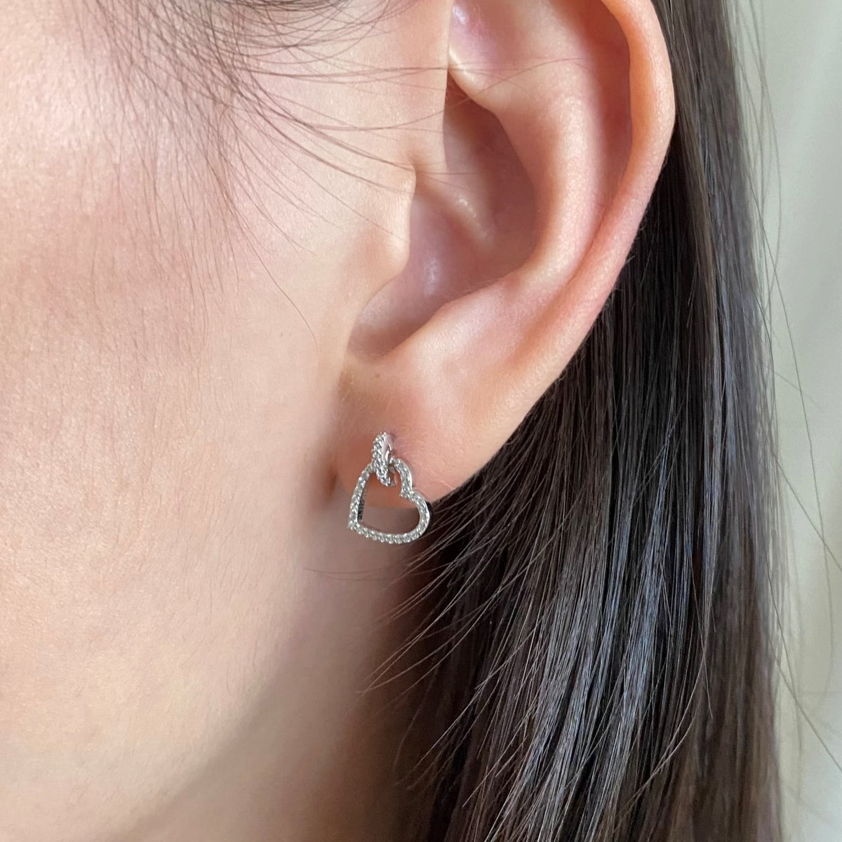[Lumi Jewellery]Dainty Heart Shape Earrings