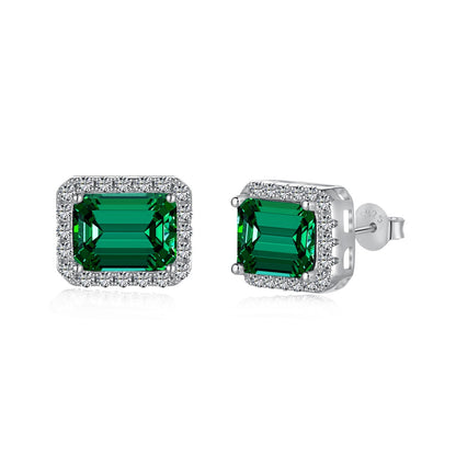 [Lumi Jewellery]Luxurious Dainty Emerald Cut Banquet Earrings