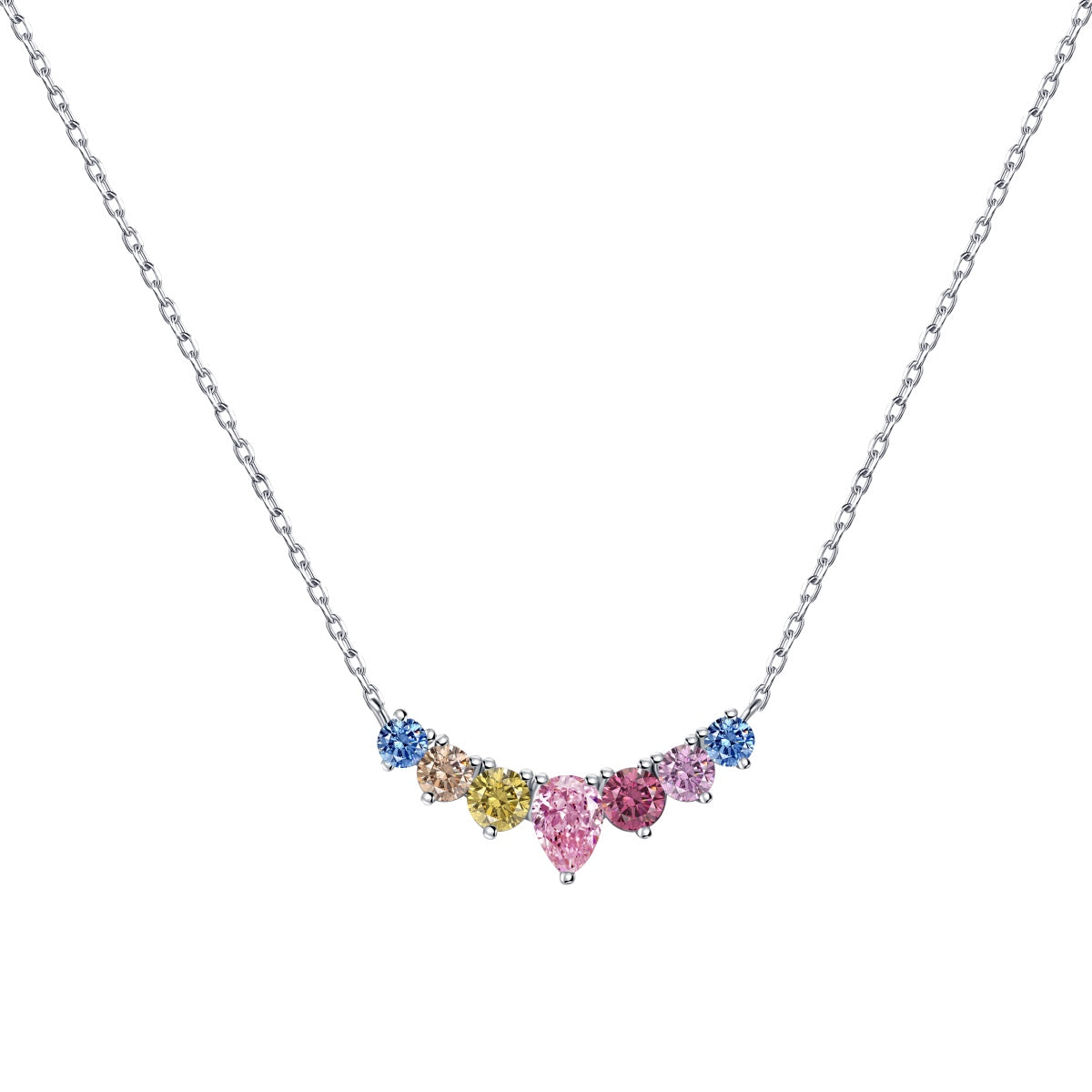 [Lumi Jewellery]Dainty Colorful Heart Necklace