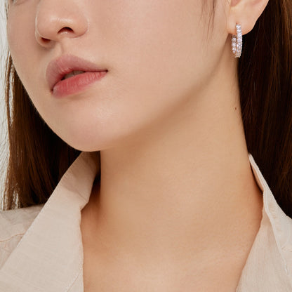 [Lumi Jewellery]Unique Round Cut Daily Earrings