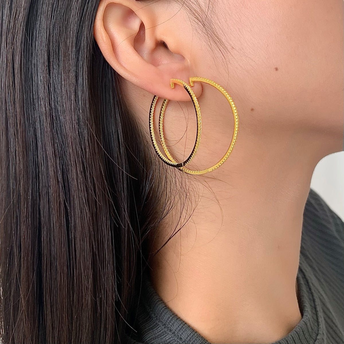 [Lumi Jewellery]Popular Large Hoop Earrings