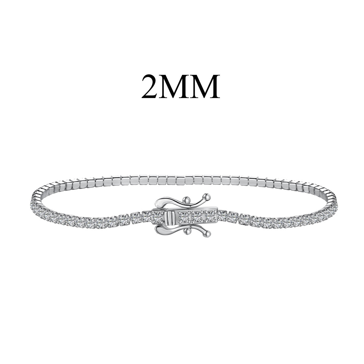 [Lumi Jewellery]Radiant Colorful Round Cut Party Bracelet
