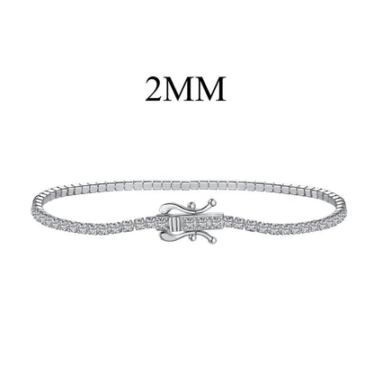 [Lumi Jewellery]Radiant Colorful Round Cut Party Bracelet