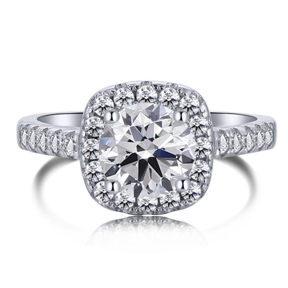 [Lumi Jewellery]Dazzling Resplendent Round Cut Wedding Ring