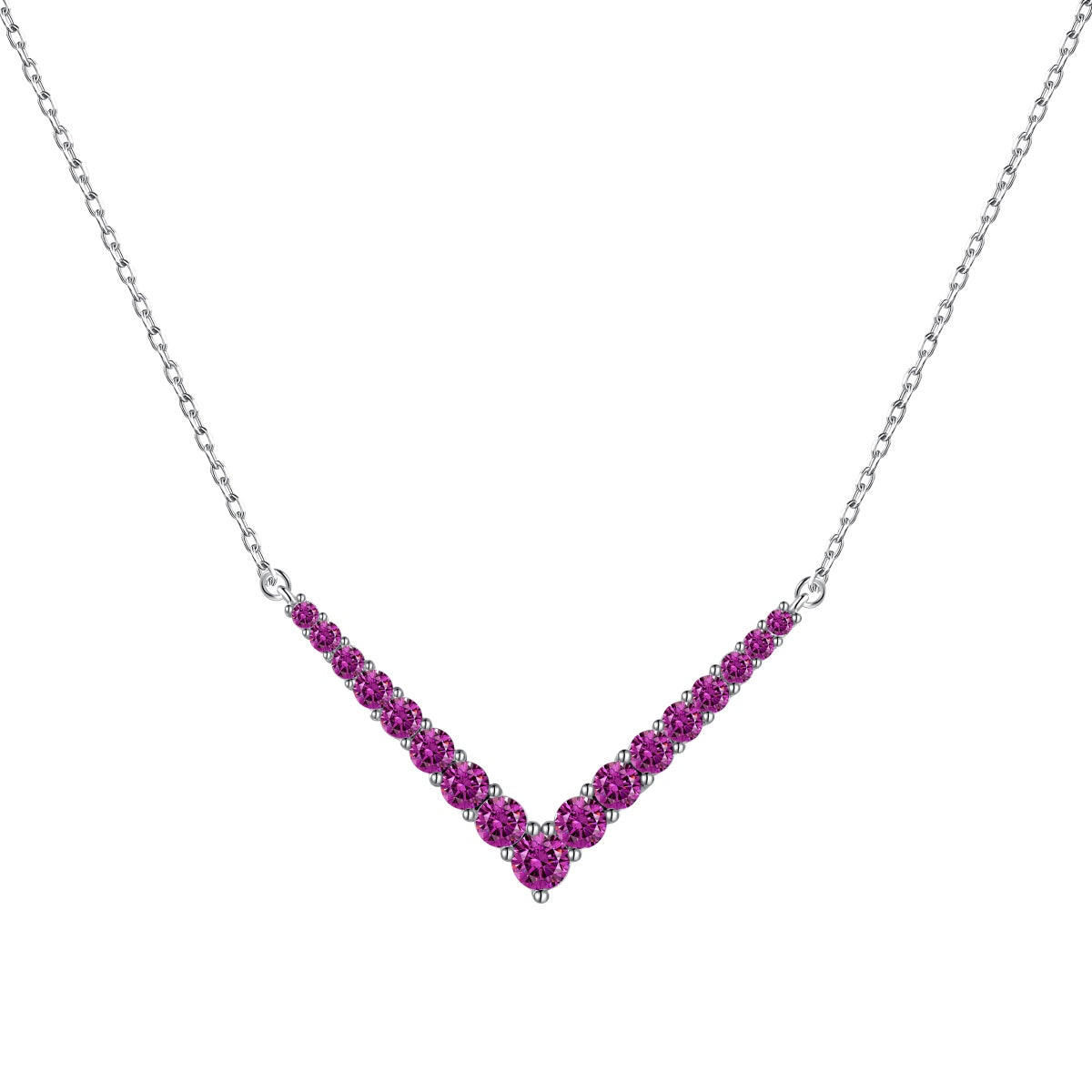 [Lumi Jewellery]Ornate Round Cut Necklace