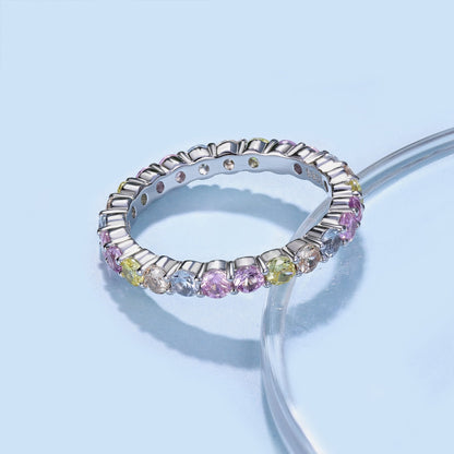 [Lumi Jewellery]Dazzling Resplendent Round Cut Party Ring
