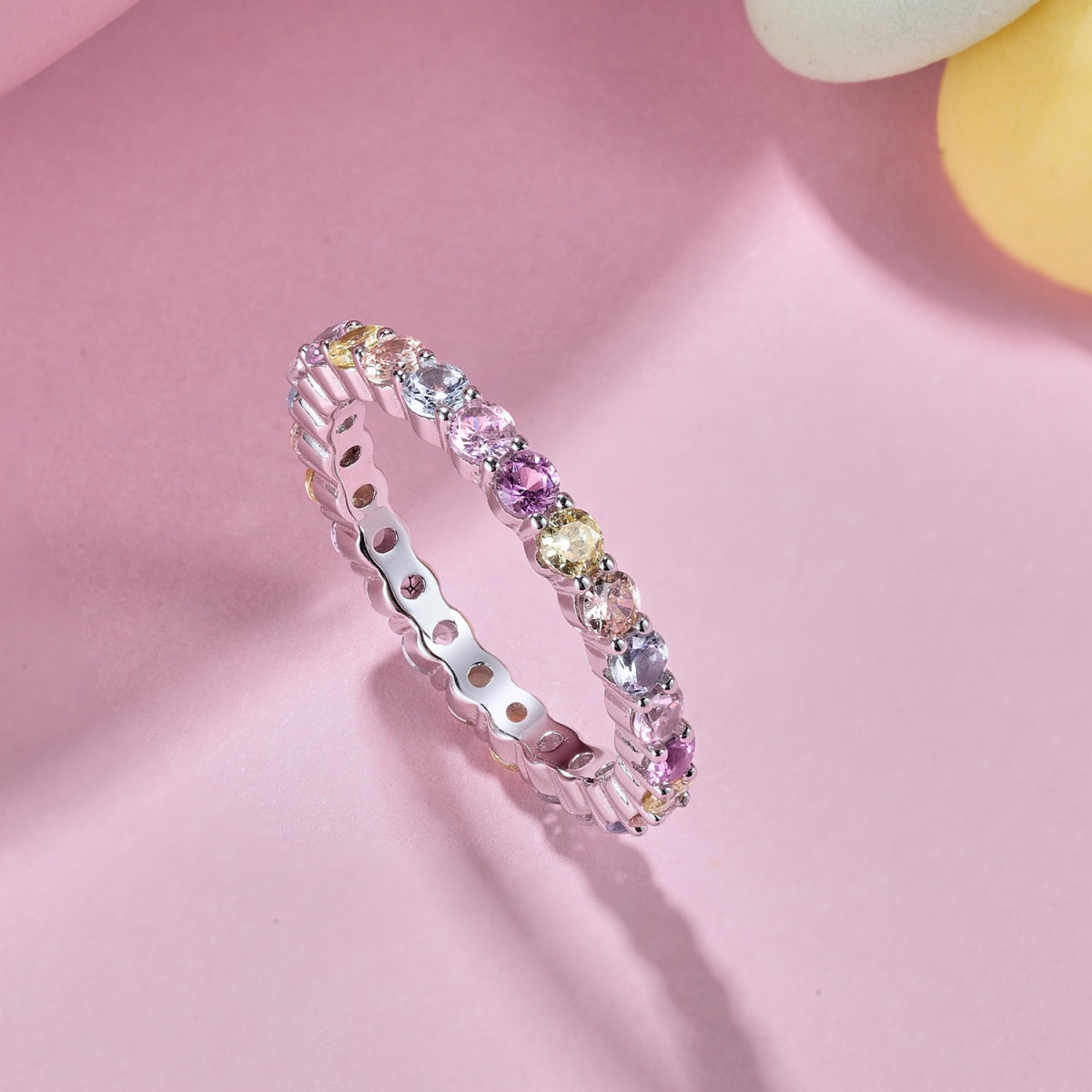 [Lumi Jewellery]Dazzling Resplendent Round Cut Party Ring