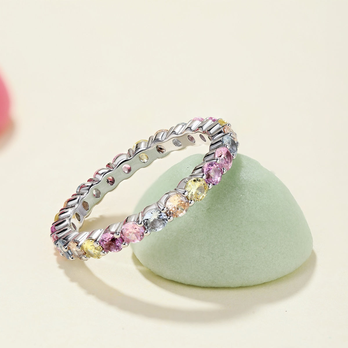 [Lumi Jewellery]Dazzling Resplendent Round Cut Party Ring