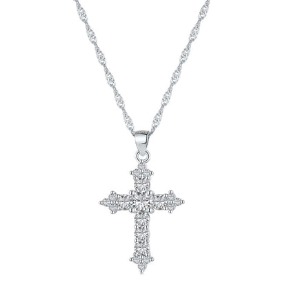 [Lumi Jewellery]Delicate Cross Shape Necklace