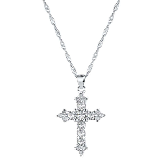 [Lumi Jewellery]Delicate Cross Shape Necklace