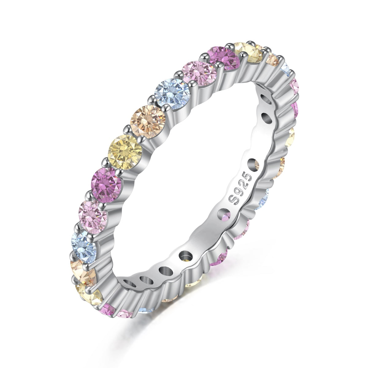 [Lumi Jewellery]Dazzling Resplendent Round Cut Party Ring