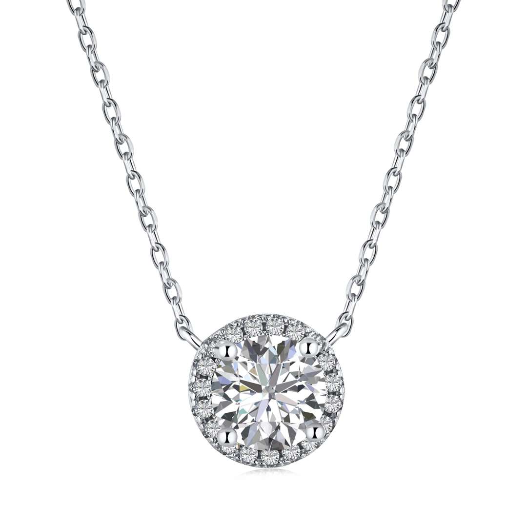 [Lumi Jewellery]Luxurious Round Cut Necklace