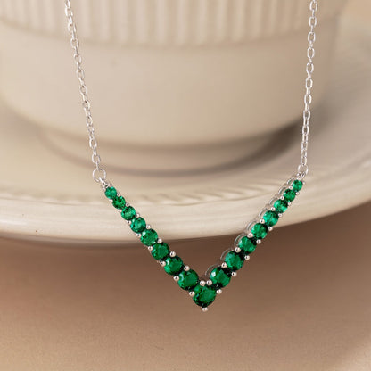 [Lumi Jewellery]Ornate Round Cut Necklace