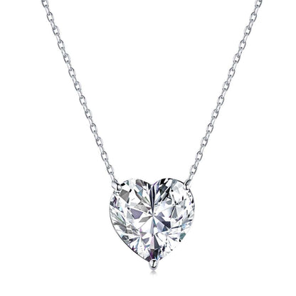 [Lumi Jewellery]6.0 carat Radiant Heart Shape Necklace
