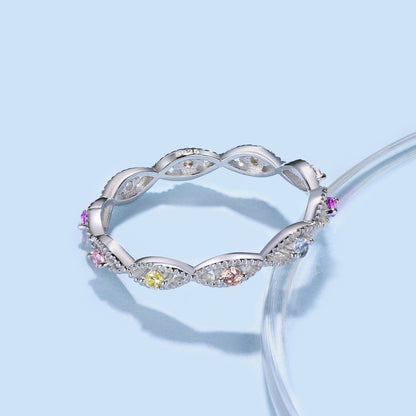 [Lumi Jewellery]Elegant Energetic Round Cut Daily Ring
