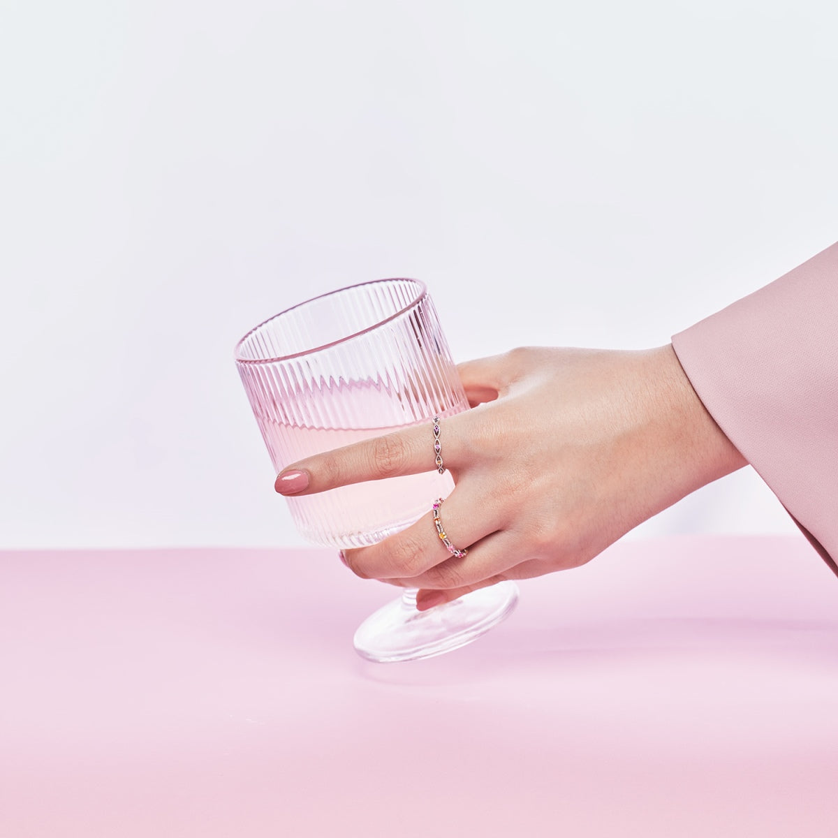 [Lumi Jewellery]Elegant Energetic Round Cut Daily Ring
