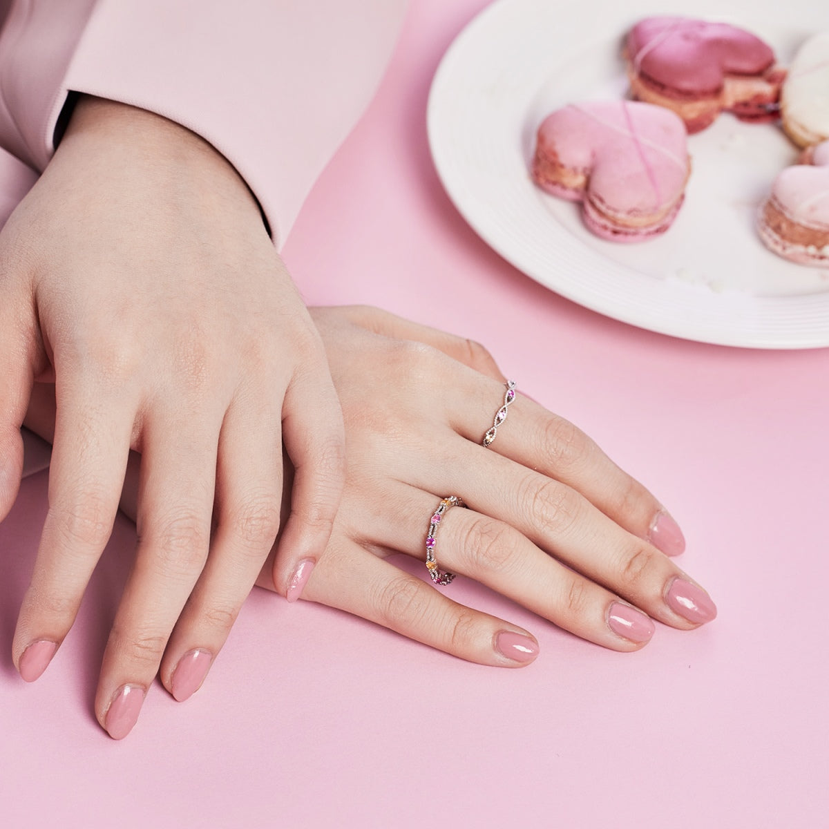 [Lumi Jewellery]Elegant Energetic Round Cut Daily Ring